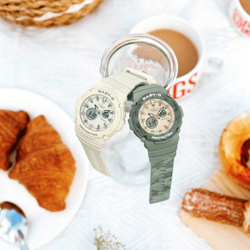 ساعة نسائية كاسيو بيبي جي BGA-275M-3A