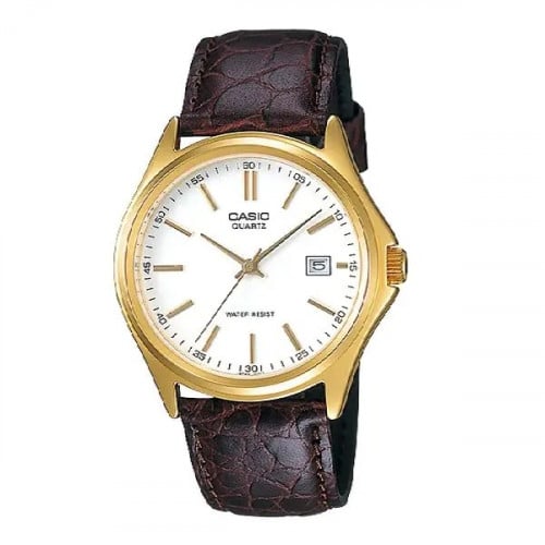 ساعة كاسيو رجالي جلد CASIO Analog Men Formal Watch...