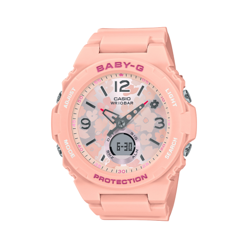 ساعة نسائيه كاسيو بيبي جي BGA-260FL-4A