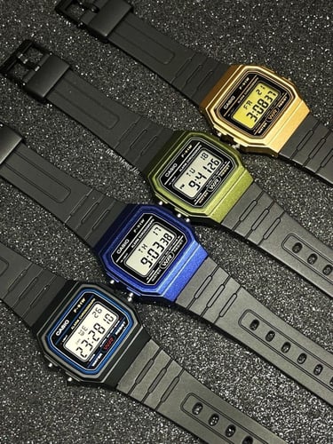 ساعة رقمية من كاسيو F-91WM-9ADF