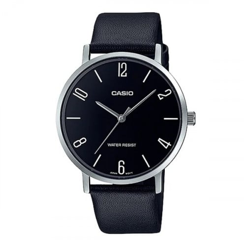 ساعة كاسيو جلد رجالي CASIO Analog Men Formal Watch...