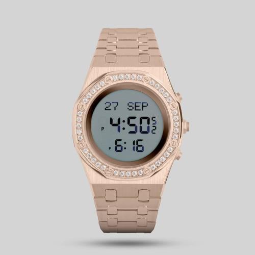 ساعة الفجر الحديث النسائية الفاخرة - نحاسيAL279RR