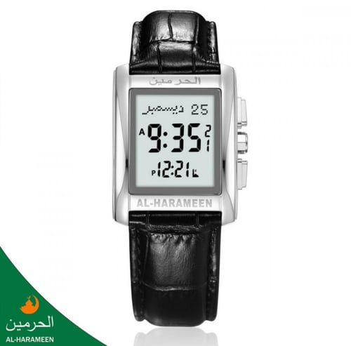 ساعة الحرمين الكلاسيكية - جلد HA-6208 (رجالية) 4 ا...