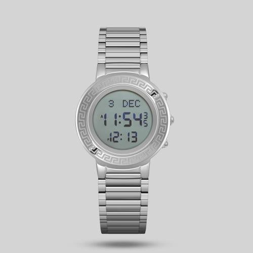 ساعة الفجر الحديث نسائي فضي موديل AL275S