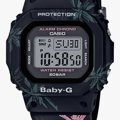 ساعة بيبي جي كاسيو أسود BGD-560CF-1DR