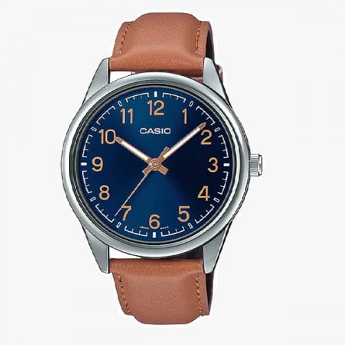 ساعة كاسيو جلد رجاليCASIO Analog Men Formal Watch...