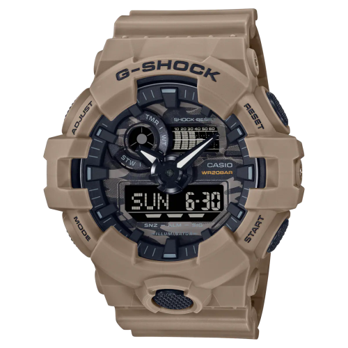 ساعة جي شوك كاسيو رجالي GA-700CA-5A