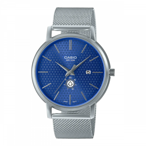 ساعة كاسيو الشبابية التناظرية للرجال فضي MTP-B125M...