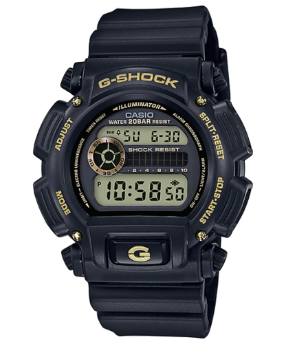 ساعة جي شوك كاسيو اسود DW-9052GBX-1A9