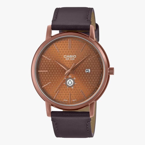 ساعة كاسيو رجالي جلدCASIO Youth Analog Men Watch M...