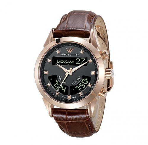 ساعة الوتر دبل تايم جلد برونزي WM-10L-B2 الضمان 5...