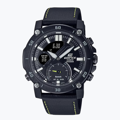 ساعة كاسيو جلد رجالي ECB-20CL-1A