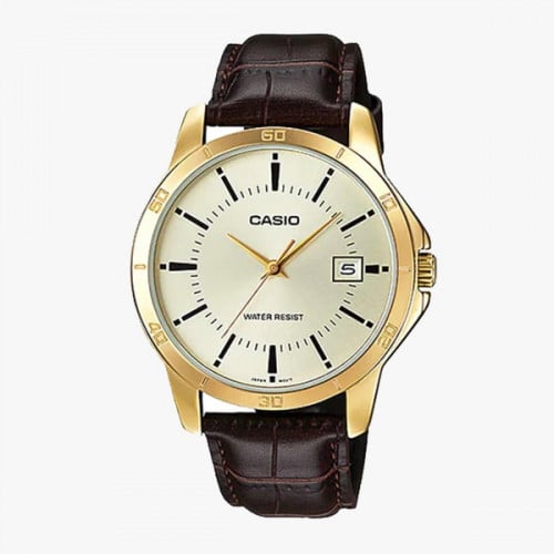 ساعة كاسيو جلد رجالي CASIO Analog Men Formal Watch...