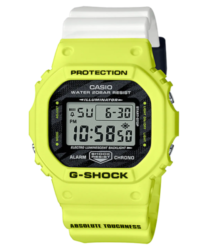 جي شوك رجالية بلونين DW-5600TGA-9