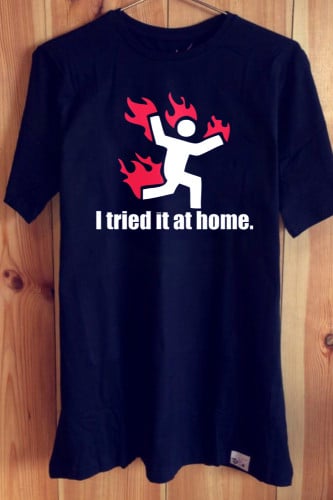 قلك: لا تفعلها فالبيت !!