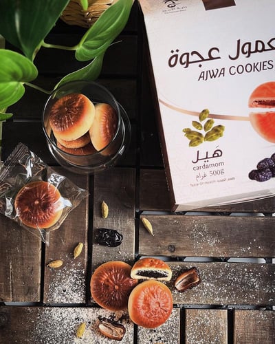 معمول العجوة بالهيل - أفضل معمول هيل مميز بالتمر ا...