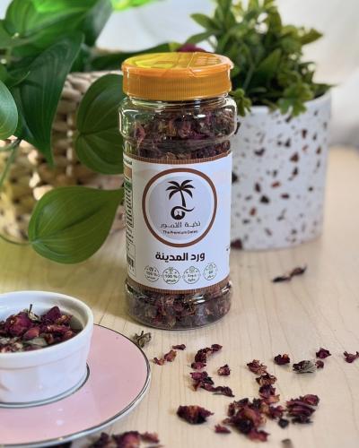 ورد مديني طبيعي مجفف