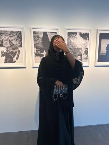 عباية باكمام شك خرز