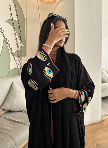 عين ودمعة - تطريز