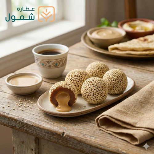 تمر محشي طحينة مغلف 250 جم