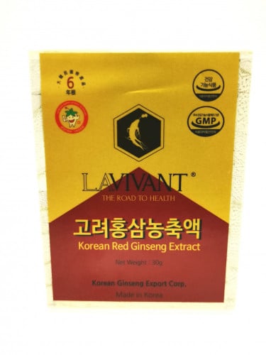 خلاصة الجنسينج الكوري الاحمر السائل 30جم