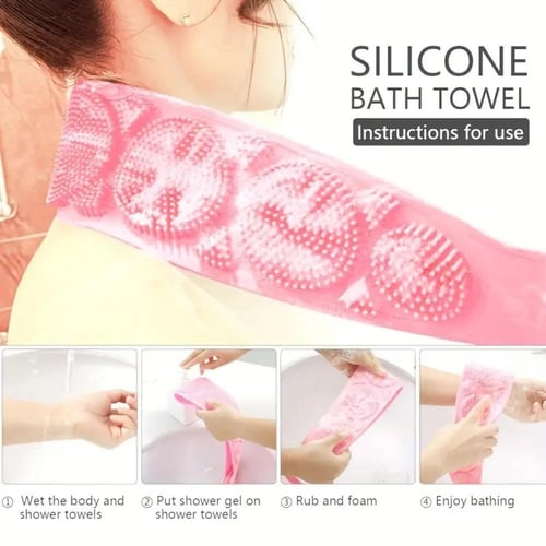 فرشاة استحمام سيليكون