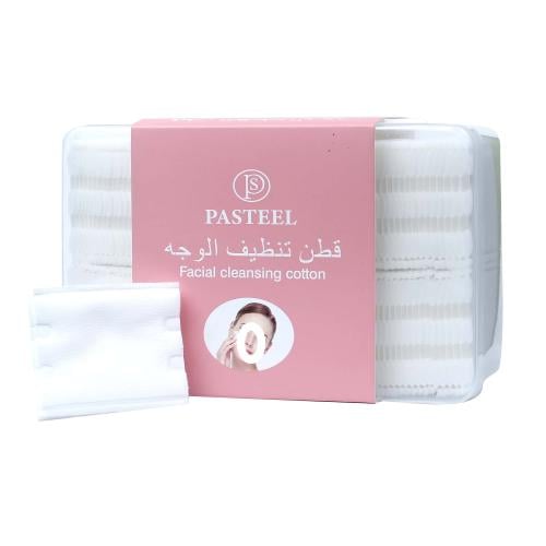 قطن تنظيف الوجه 150 قطعة مضغوط (مربع)