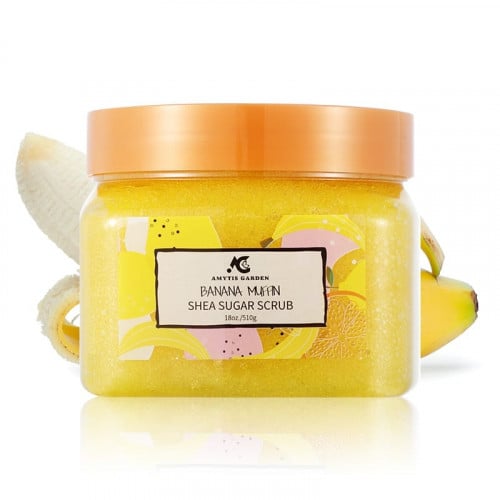 سكراب - مقشر السكر بنكهة مافن الموز مع بذور الشيا...