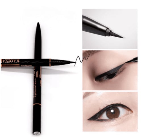 قلم حواجب وايلاينر كاكيا بني غامق رقم 104