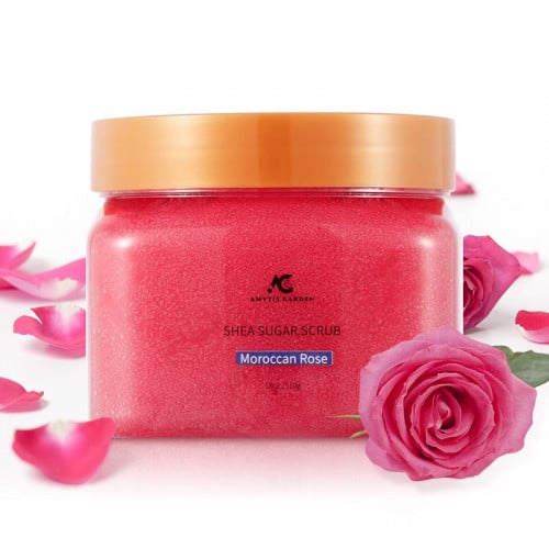 سكراب - مقشر بالورد الجوري المغربي مع بذور الشيا ا...