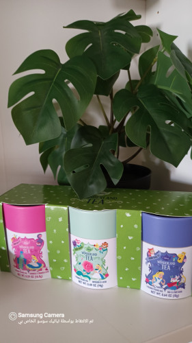 شاي اليس في بلاد العجائب 3 نكهات مختلفه من اصدارات...