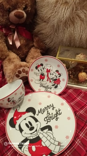 طقم عشاء ميكي ماوس 3 قطع