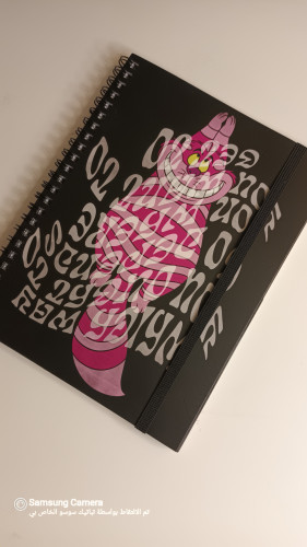 دفتر القط شرشر مقاس a5