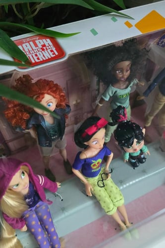 مجموعة دمى اميرات ديزني