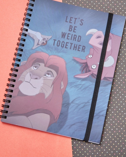 دفتر الاسد الملك مقاس a5