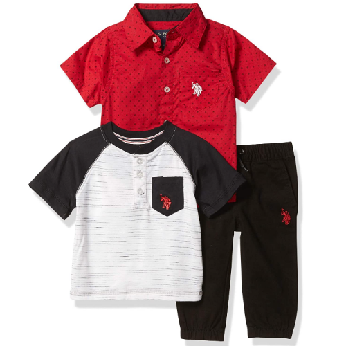 بدلة بولو طقم 3 قطع