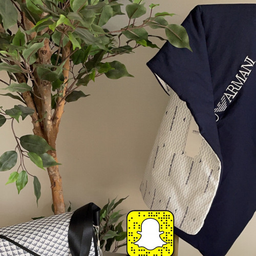 مفرش ارماني كحلي مطرز