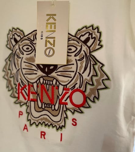 تيشيرت كينزو مطرز