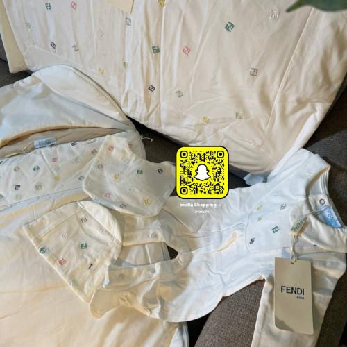 طقم فيندي مطرز كامل طبق الأصل