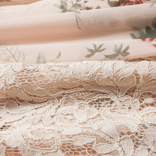 فستان دانتيل مورد