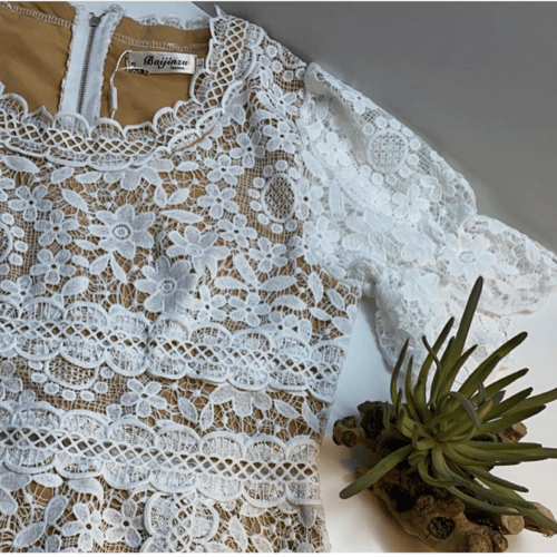 فستان دانتيل نسائي