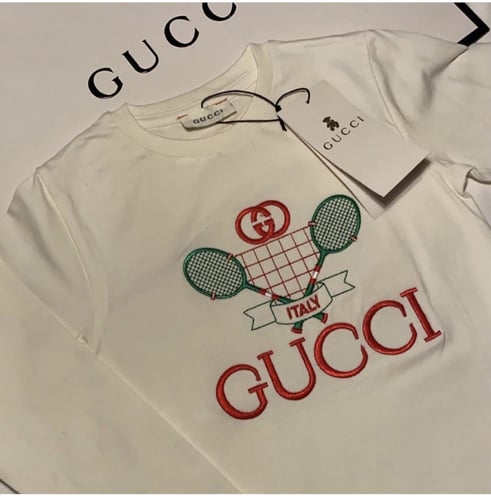 تيشيرت قوتشي ولادي باكمام