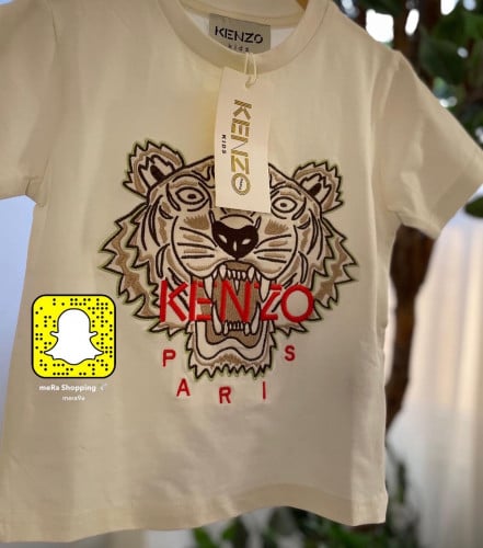 تيشيرت كينزو مطرز