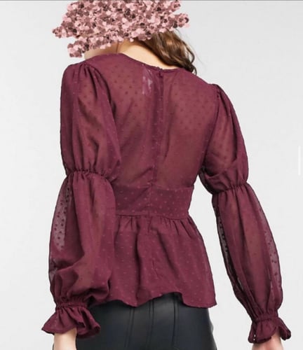 بلوزة شيفون