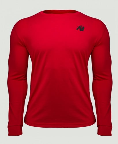 GORILLA WEAR WILLIAMS LONG SLEEVE - RED