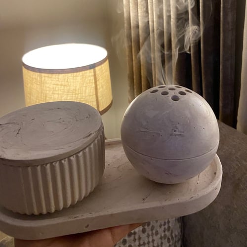 طقم مبخر كروي من 3 قطع