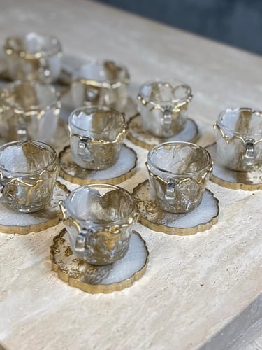 درزن فناجين قهوه تركي