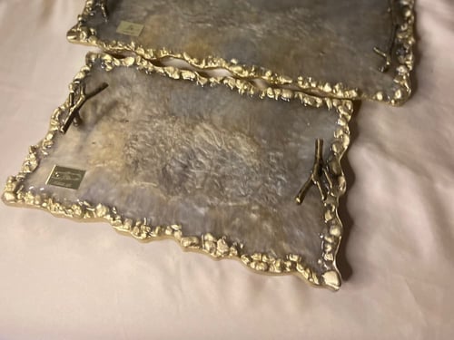 صينيه مقاس 19*30 بمقابض