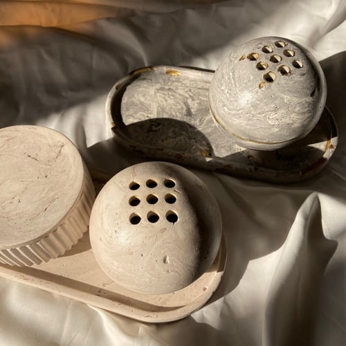 طقم مبخر كروي من 3 قطع