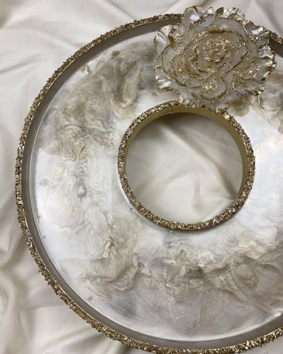 صحن تقديم الضيافه